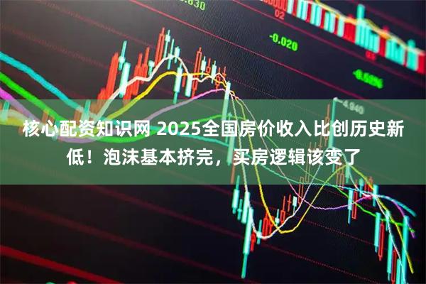 核心配资知识网 2025全国房价收入比创历史新低！泡沫基本挤完，买房逻辑该变了